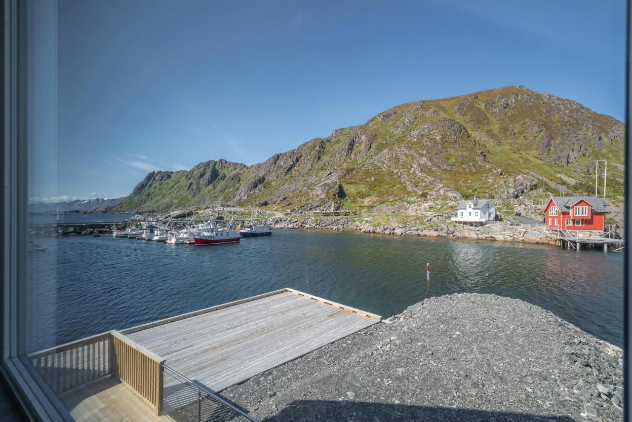 Seafront New Cabin In Lofoten Ballstad Eksteriør billede