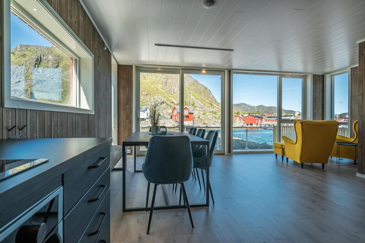 Seafront New Cabin In Lofoten Ballstad Eksteriør billede