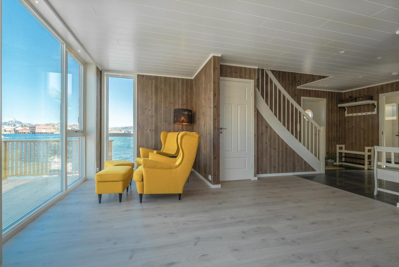Seafront New Cabin In Lofoten Ballstad Eksteriør billede