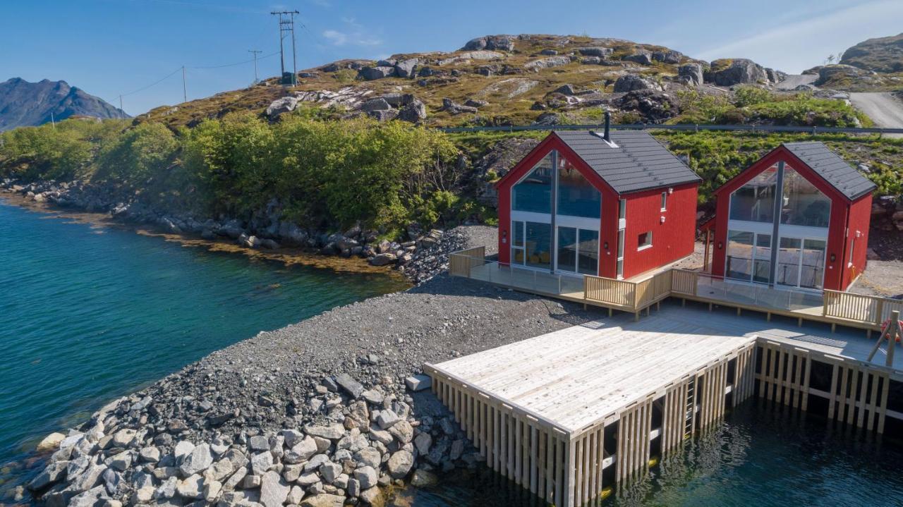 Seafront New Cabin In Lofoten Ballstad Eksteriør billede